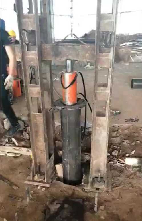 承德平泉县钢管桩加固
